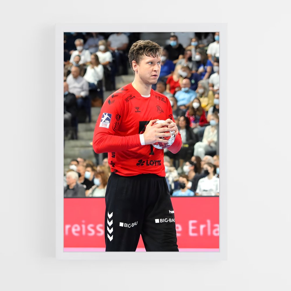 Poster Niklas landin – affiche Handball (vue 3)